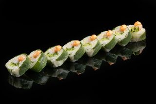 Shimayo papier ryżowy z miętą I krewetkami 8szt