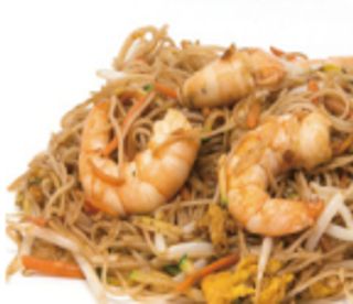 85. Spaghetti di riso saltati shrimps