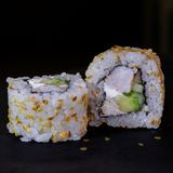  Philadelphia De Langostinos Con Sésamo (8 Pzs.)  f#24   