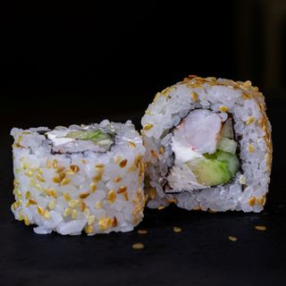  Philadelphia De Langostinos Con Sésamo (8 Pzs.)  f#24   