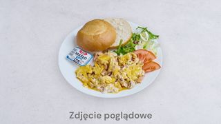 Jajecznica z boczkiem