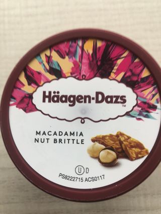 Helado Häagen-Dazs De Nuez De Macadamia (100 Ml.)