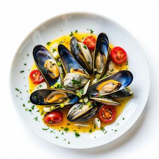 Cozze, vongole e pachino