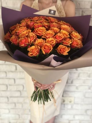 Букет "Золото Инков" (51 роза)