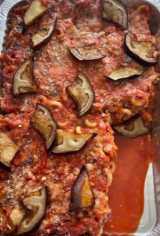 Anelletti al forno teglia per 6 persone circa 2.5 kg  