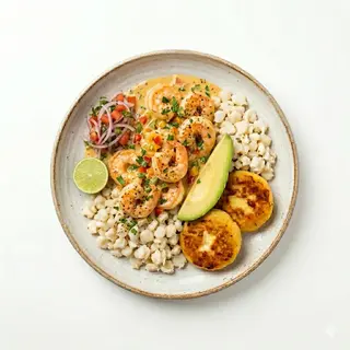 Encocado De Camarones