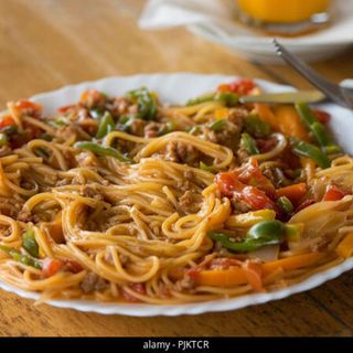 Spaghetti and Beef