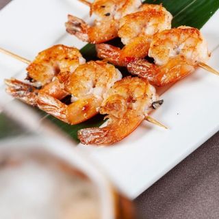 Gamberi alla griglia 