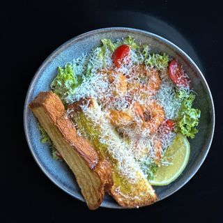 Цезар з креветками 