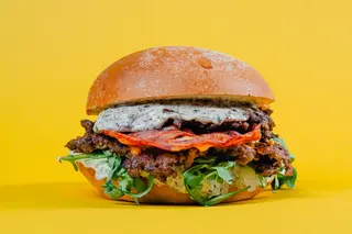Burger truflowy smasssh ostry
