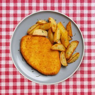 Cotoletta di Pollo con Patate