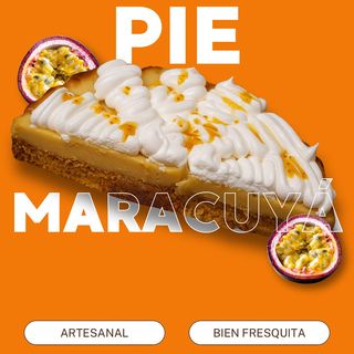 Pie de Maracuyá o Passion fruit (1und)