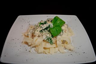 Ze Szpinakiem i Gorgonzolą