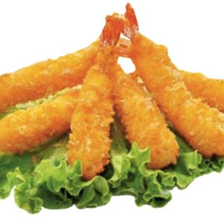 Gambas en tempura 