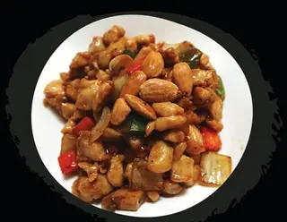 Galinha com Amêndoas