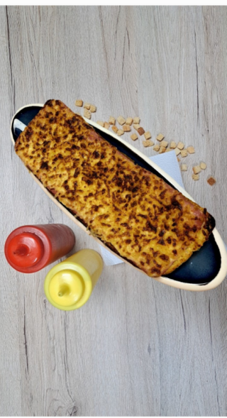 Сандвич с шунка и кашакавал