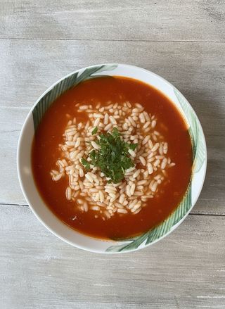 Zupa pomidorowa z ryżem