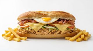 Especial BP Con Pollo Desmenuzado