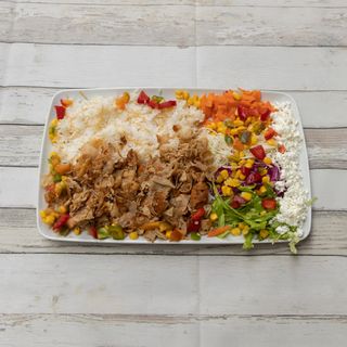 Plato de doner kebab (grande)