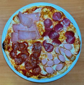 Піца 4 Ковбаси (30 см)