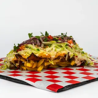 Kapsalon z mięsem kraftowym