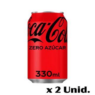 (2 unidades)_COCA-COLA - ZERO AZÚCAR
