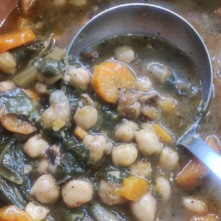 Potaje Garbanzos Y Bacalao