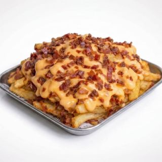 Patatas con Cheddar y Bacon Crujiente