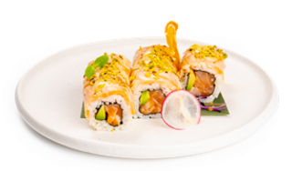 158. Sake spicy pistacchio ' 8 pezzi