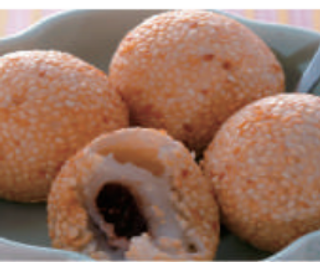 98 Mochi fritto al sesamo 3 pezzi