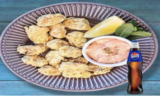 MENIU MIDII PRAJITTE CU SOS SI BAUTURA RACORITOARE