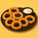 Onion rings crispy 
