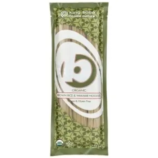 Pasta De Arroz Integral Y Alga Wakame King...