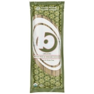 Pasta De Arroz Integral Y Alga Wakame King...