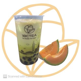 Honeydew milk tea