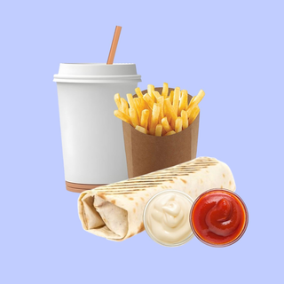 Meniu kebab de pui mare