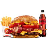 Menú Duo Bacon Cheddar (1 Carne) Grande