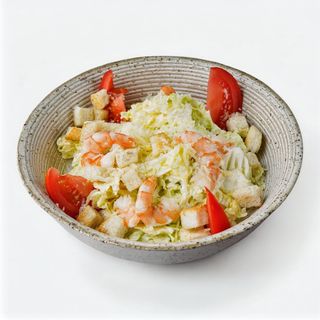 Cалат с креветкой