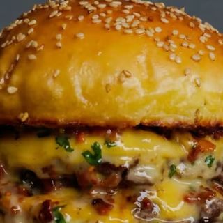 Old School 1980 Burger