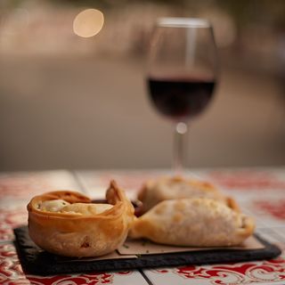 Empanada de puerro y queso