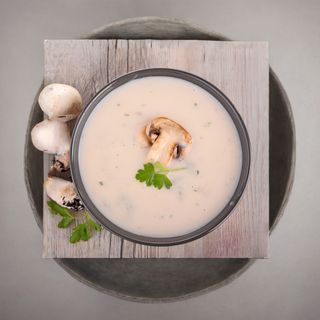 სოკოს კრემ სუპი