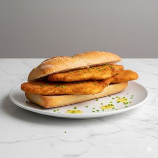 Bocadillo Escalope De Pollo