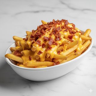 Patatas Con Queso Y Bacon