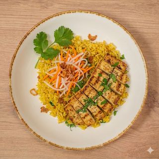 Makaron smażony z tofu