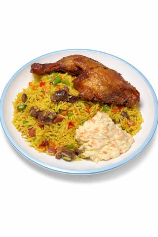 Riz Champêtre Au ¼ Poulet