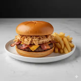 Hamburguesa Santandereana