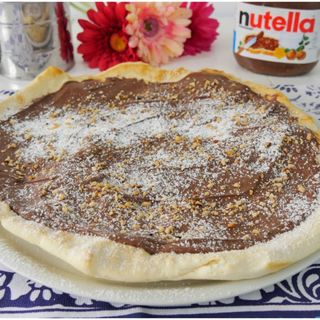 Focaccia con Nutella