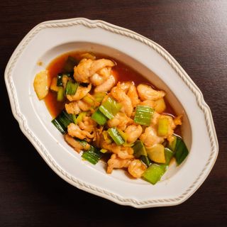 157. Pollo in salsa di mela