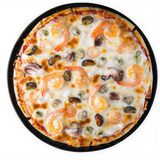 Pizza frutos del mar (30 cm.)