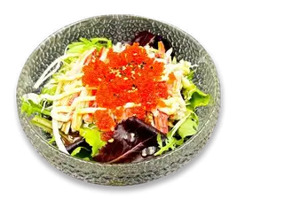Kani to ikura no sarada